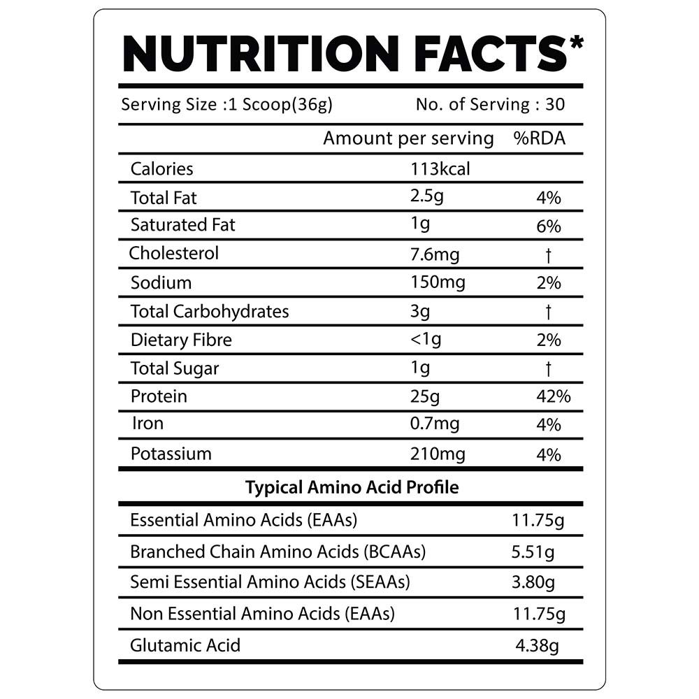 3 - Denzour Nutrition Denz-Whey Protein,  2.38 lb  French Vanilla 