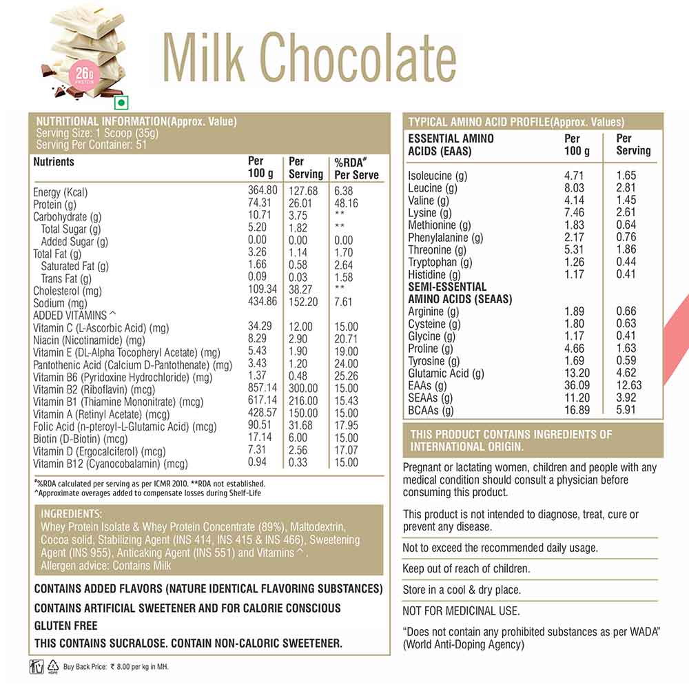 4 - Healthfarm Muscle Whey,  3.99 lb  Milk Chocolate 