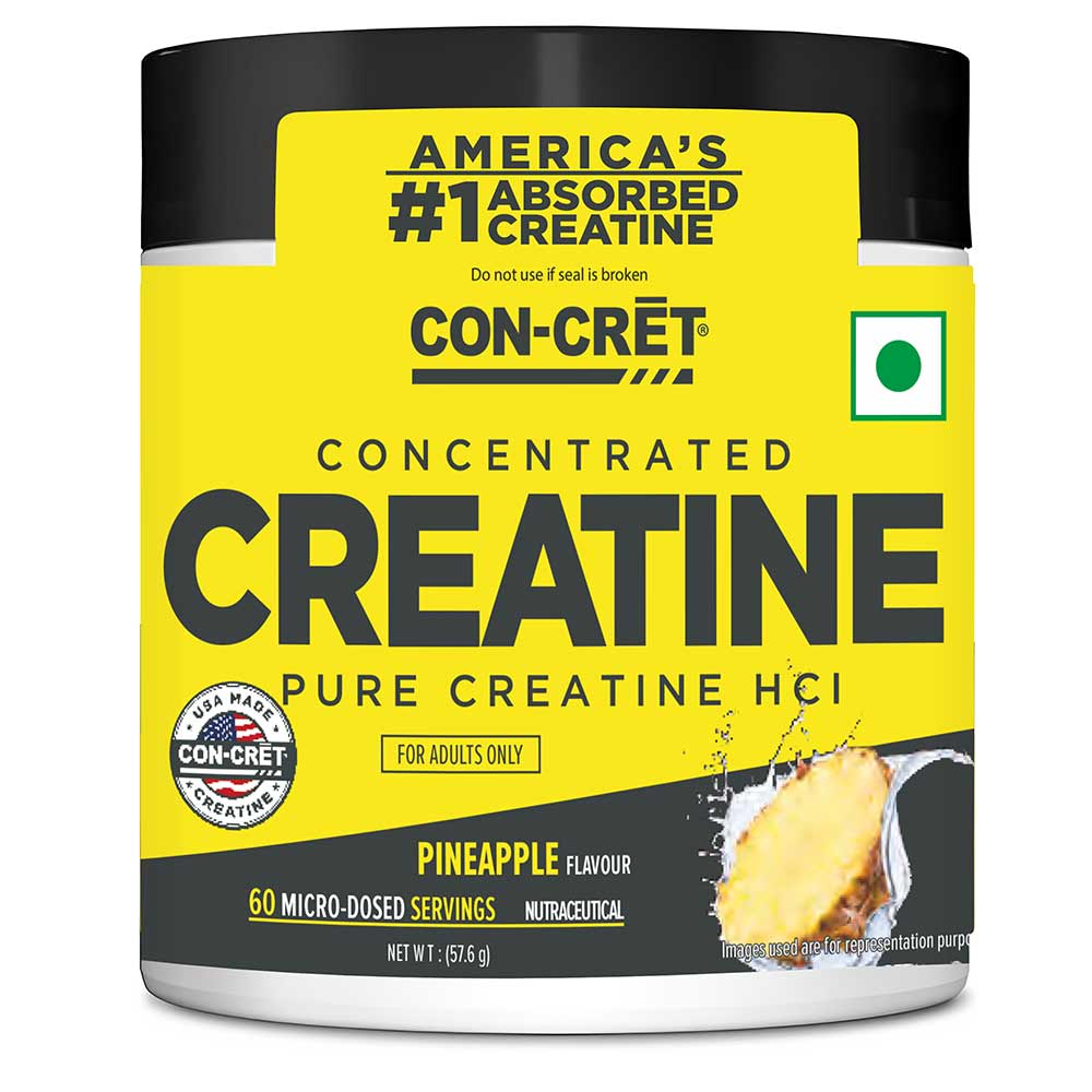1 - CON-CRET Creatine,  Pineapple  0.127 lb 