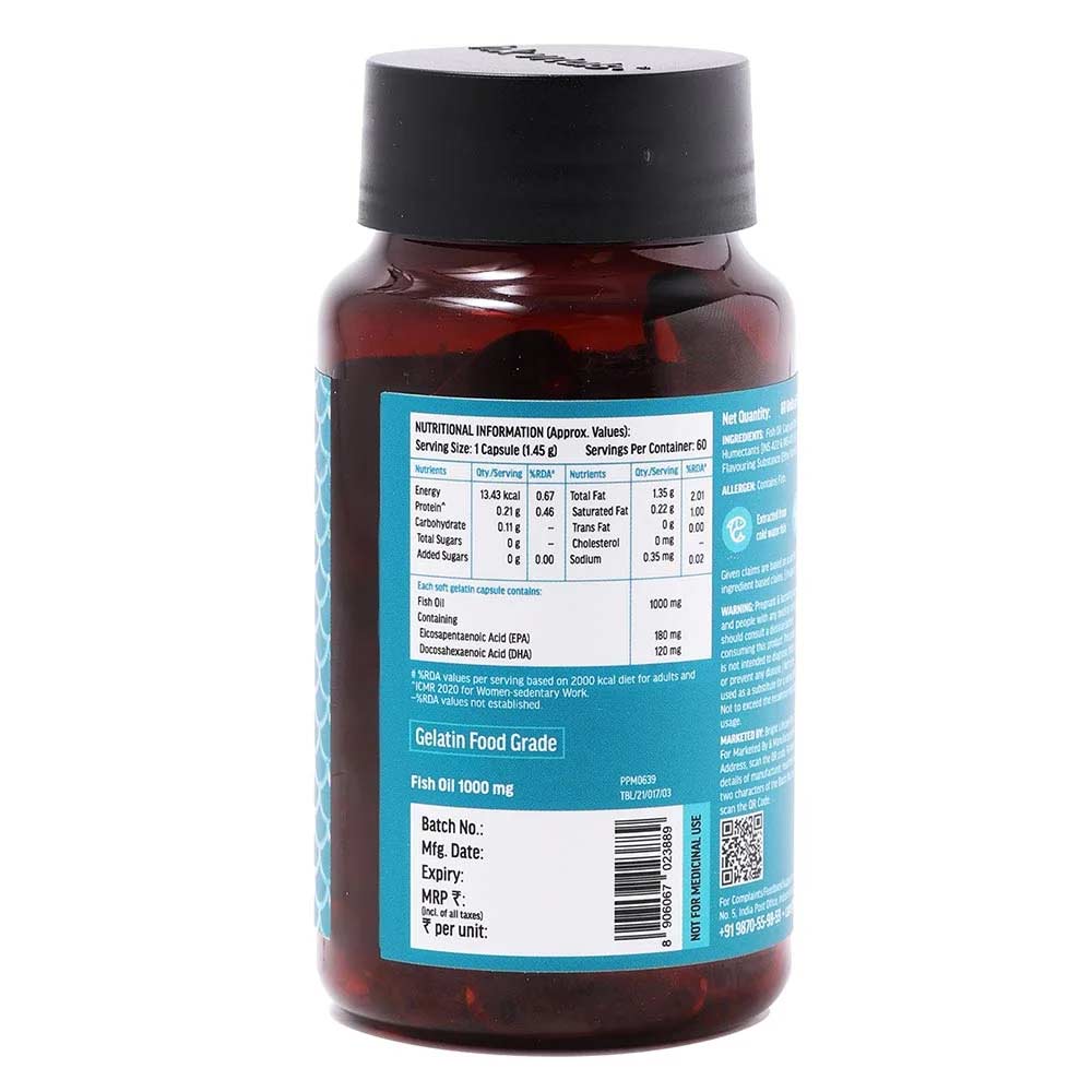 HK Vitals Fish Oil 60 capsules - Pack Of 2