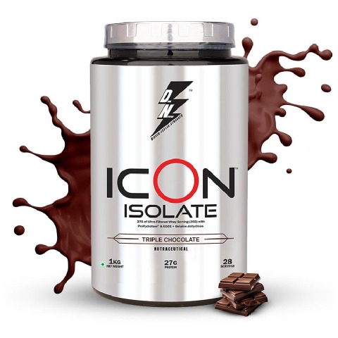 Divine Nutrition Icon Isolate,  2.2 lb  Triple Chocolate 