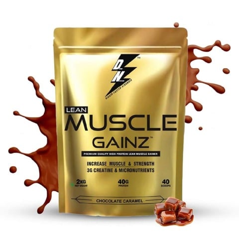 Divine Nutrition Lean Muscle Gainz,  4.4 lb  Chocolate Caramel 