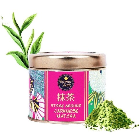 1 - Karma Kettle Stone Ground Japanese Matcha Green Tea Powder,  50 g  Natural 