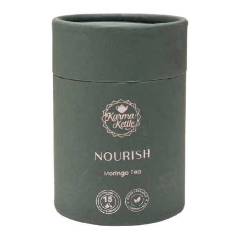 1 - Karma Kettle Nourish Moringa Tea,  Natural  15 Tea Bag(s) 
