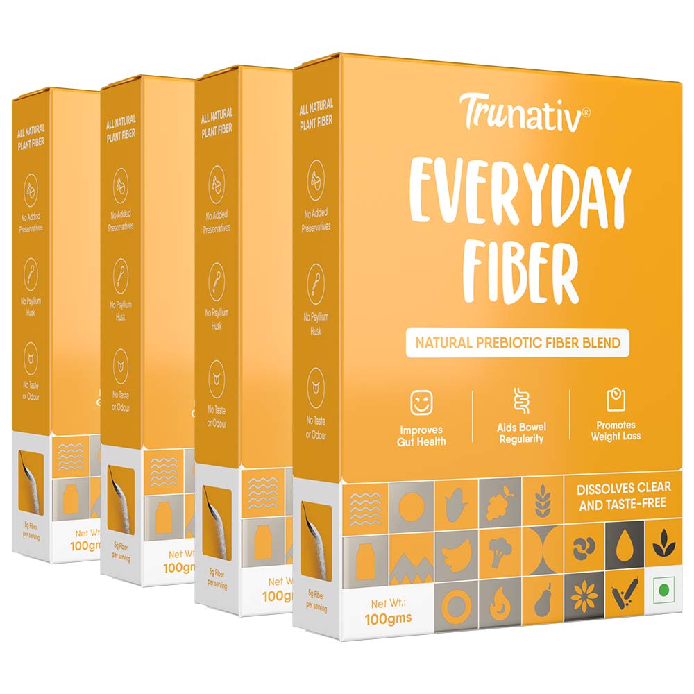 TruNativ Everyday Fiber,  100 g  Unflavoured (Pack of 4) -picture-18
