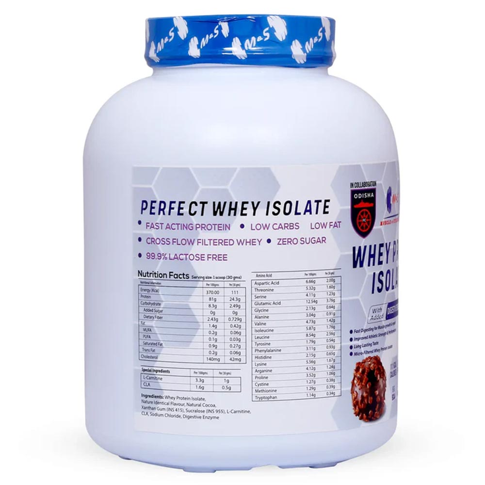 2 - Muscle & Strength Whey Protein Isolate,  4.4 lb  Bour Bon Chocolate 
