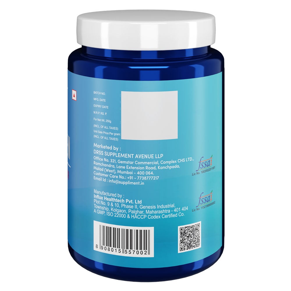 3 - Suppliment.in Collagen Sugar Free,  250 g  Cranberry 