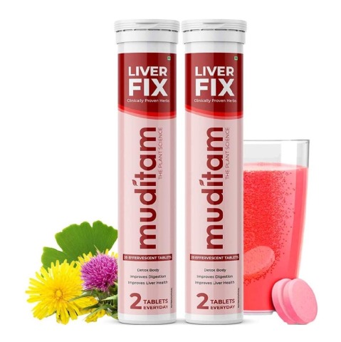 1 - Muditam Liver Fix (Pack of 2),  20 tablet(s) 