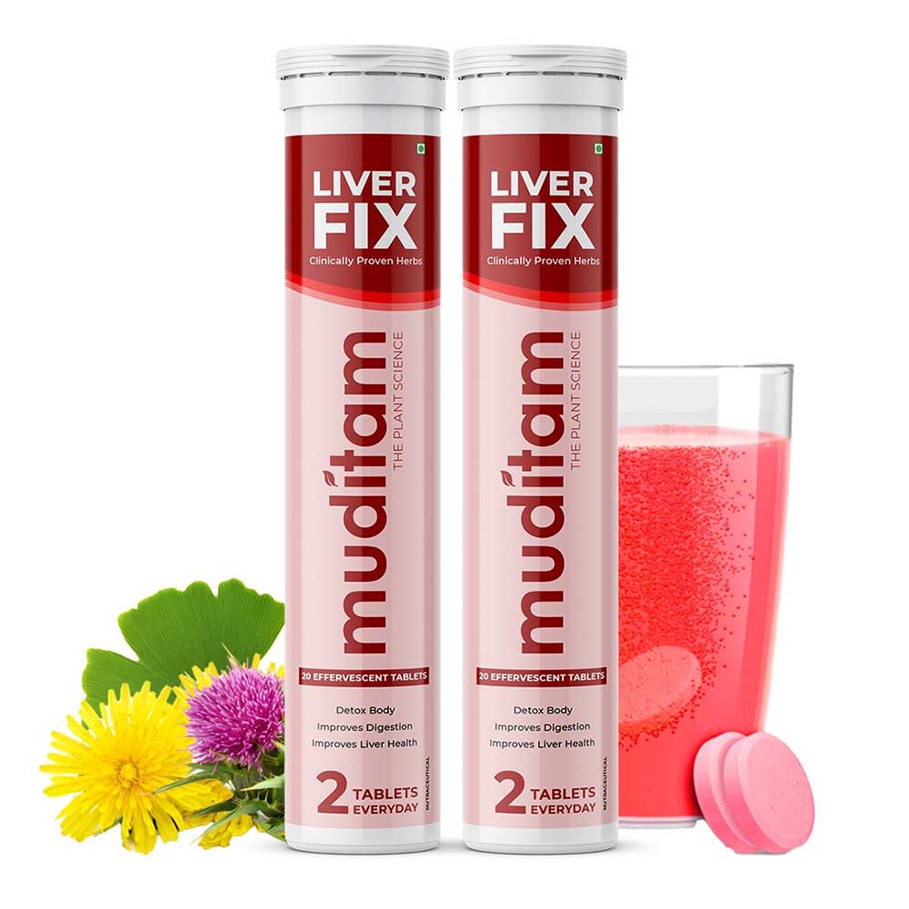 Muditam Liver Fix (Pack of 2), 20 tablet(s)-image-6