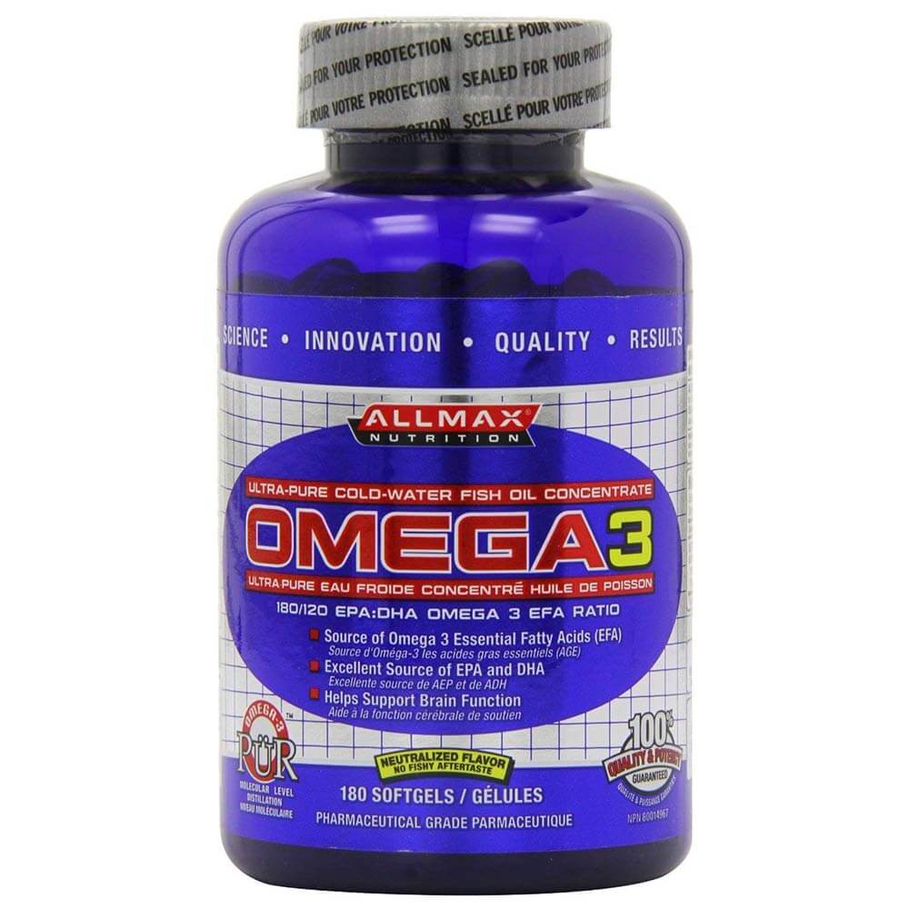 1 - Allmax Omega 3,  180 softgels 