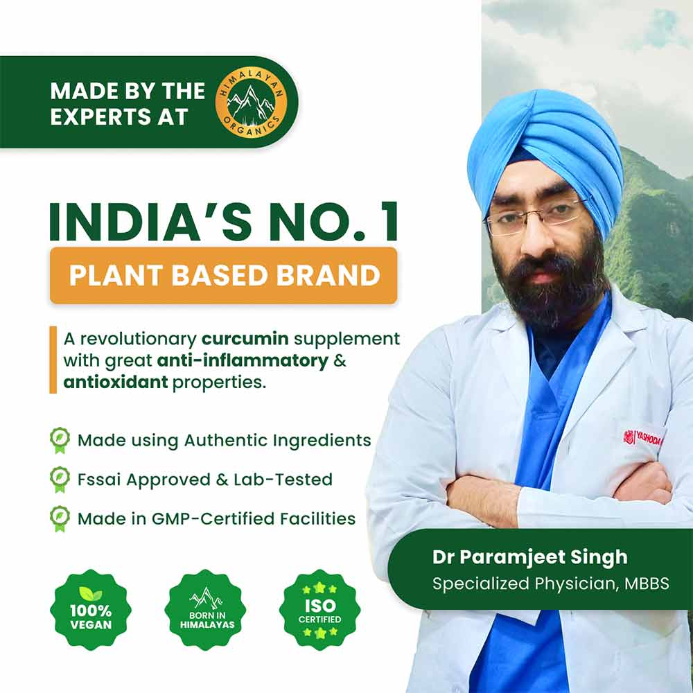 1 - Himalayan Organics Curcumin 1500mg,  90 tablet(s) 