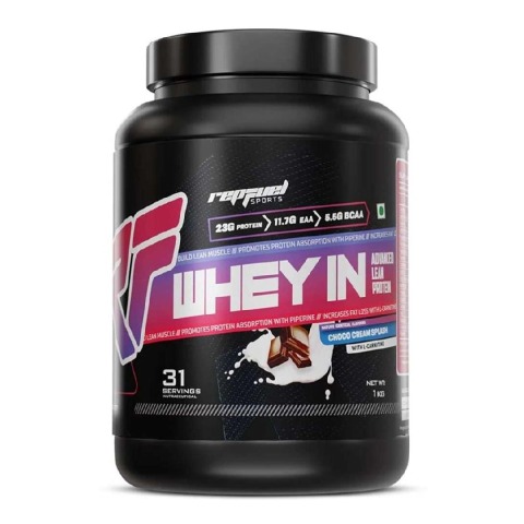 1 - Repfuel Sports Whey IN Advanced Lean Protein,  2.2 lb  Choco Cream Splash 