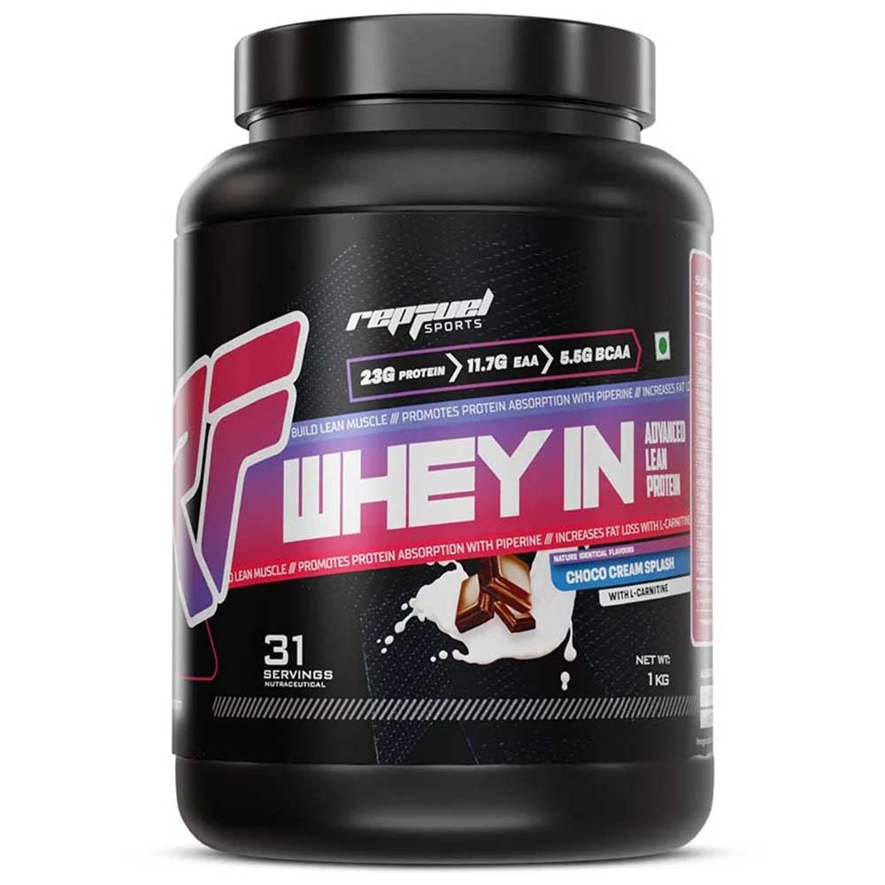 1 - Repfuel Sports Whey IN Advanced Lean Protein,  2.2 lb  Choco Cream Splash 