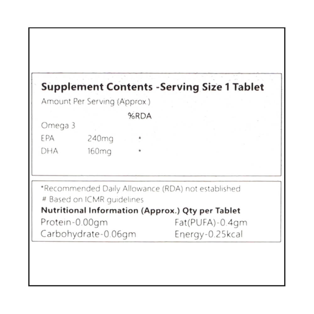 supplement - Curae Health Omegalogy,  30 tablet(s) 