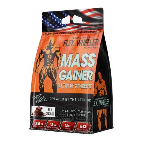 1 - Flex Wheeler Nutrition Mass Gainer,  16.53 lb  Milk Chocolate 