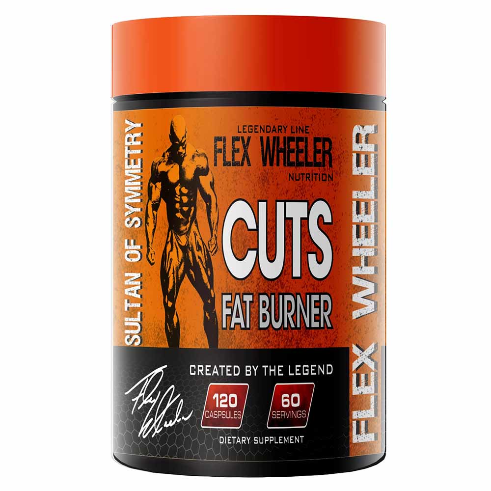 1 - Flex Wheeler Nutrition Cuts Fat Burner,  120 capsules  Unflavoured 