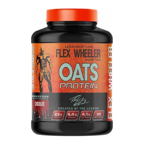 1 - Flex Wheeler Nutrition Oats Protein, 6.61 lb Chocolate