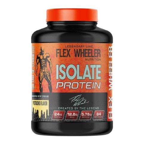 1 - Flex Wheeler Nutrition Isolate Protein,  5 lb  Pistachio 