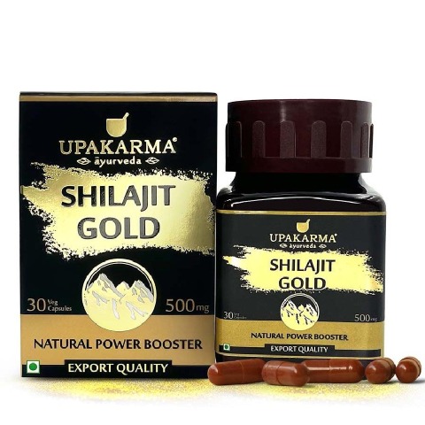 1 - Upakarma Ayurveda Shilajit Gold,  30 veggie capsule(s) 