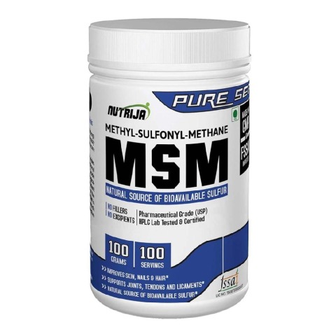 1 - NutriJa MSM Powder (MethylSulfonylMethane),  100 g 