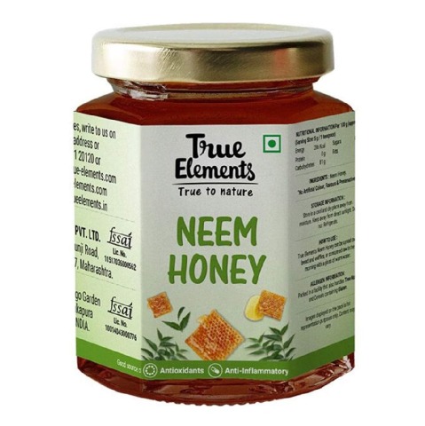 3 - True Elements Neem Honey,  350 g  Unflavored 