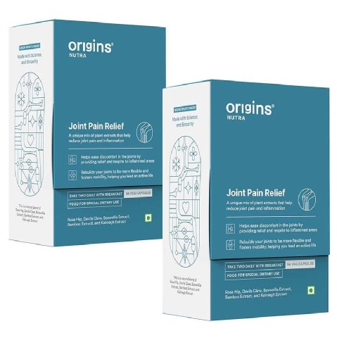 1 - Origins Nutra Joint Pain Relief (Pack of 2), 56 veggie capsule(s)