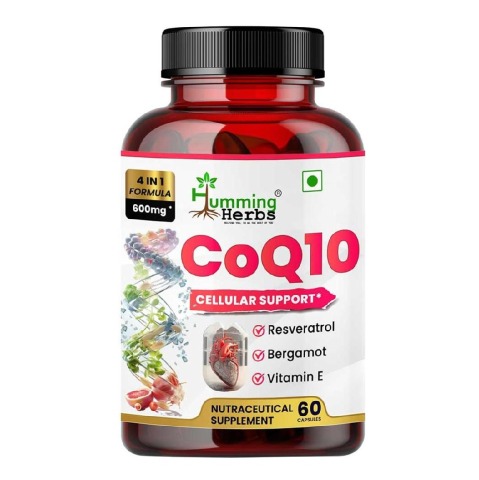 2 - Humming Herbs CoQ10 600mg,  60 capsules 