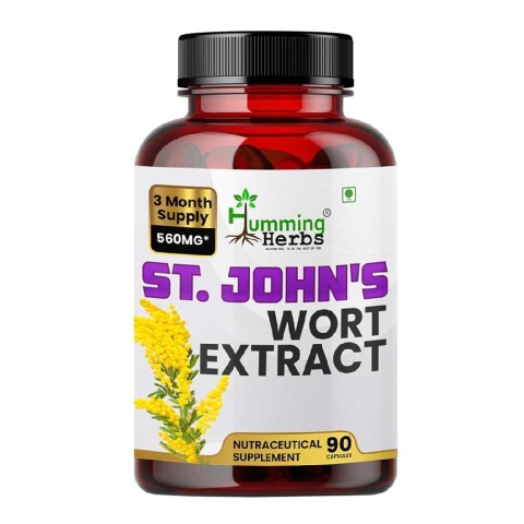 9 - Humming Herbs St. John's Wort Extract,  90 capsules 