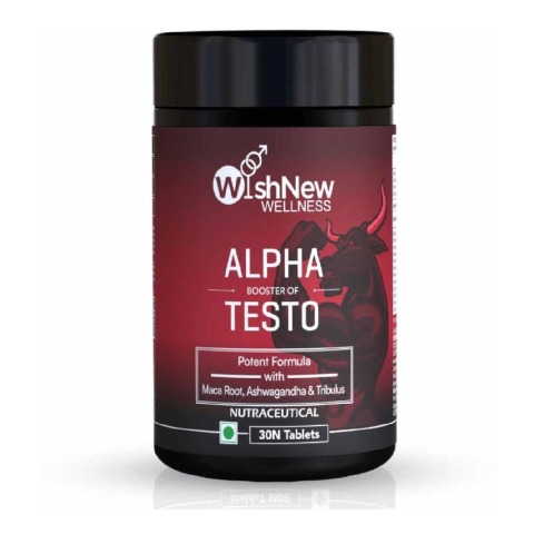 1 - WishNew Wellness Alpha Booster of Testo,  30 tablet(s)  Unflavoured 