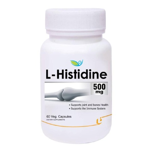 Biotrex L Histidine (500 mg), 60 veggie capsule(s) Unflavoured