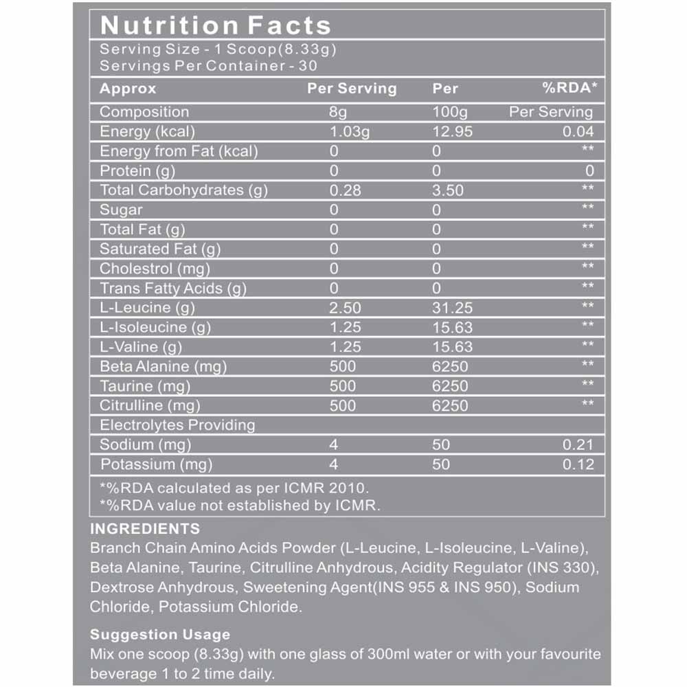 Muscle Performance BCAAs,  0.55 lb  30 Servings  Watermelon 
