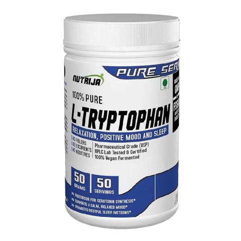 1 - NutriJa L-Tryptophan 1000mg,  50 g 
