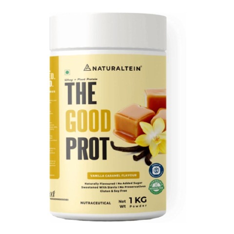 1 - NATURALTEIN The Good Prot,  2.2 lb  Vanilla Caramel 
