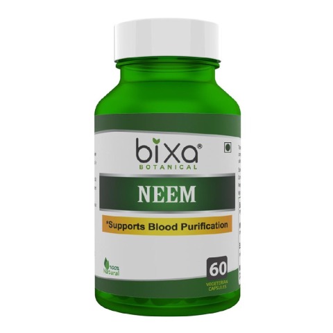 Bixa Botanical Neem,  60 capsules 