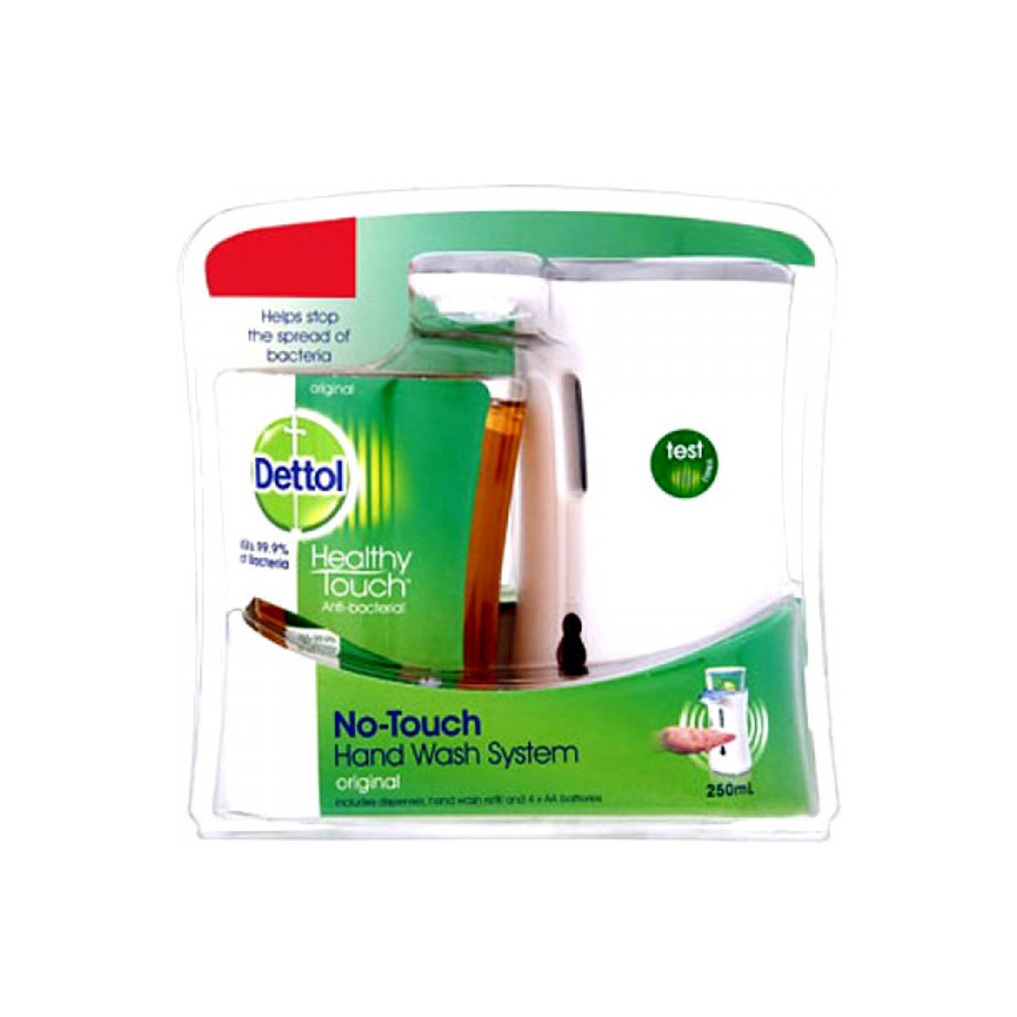 Dettol No Touch Liquid  Hand Wash Kit,  250 ml  Original 