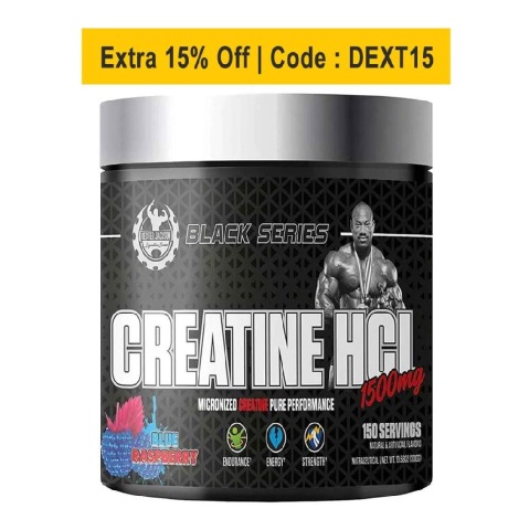 Dexter Jackson Black Series Creatine HCL,  Blue Raspberry  0.66 lb 