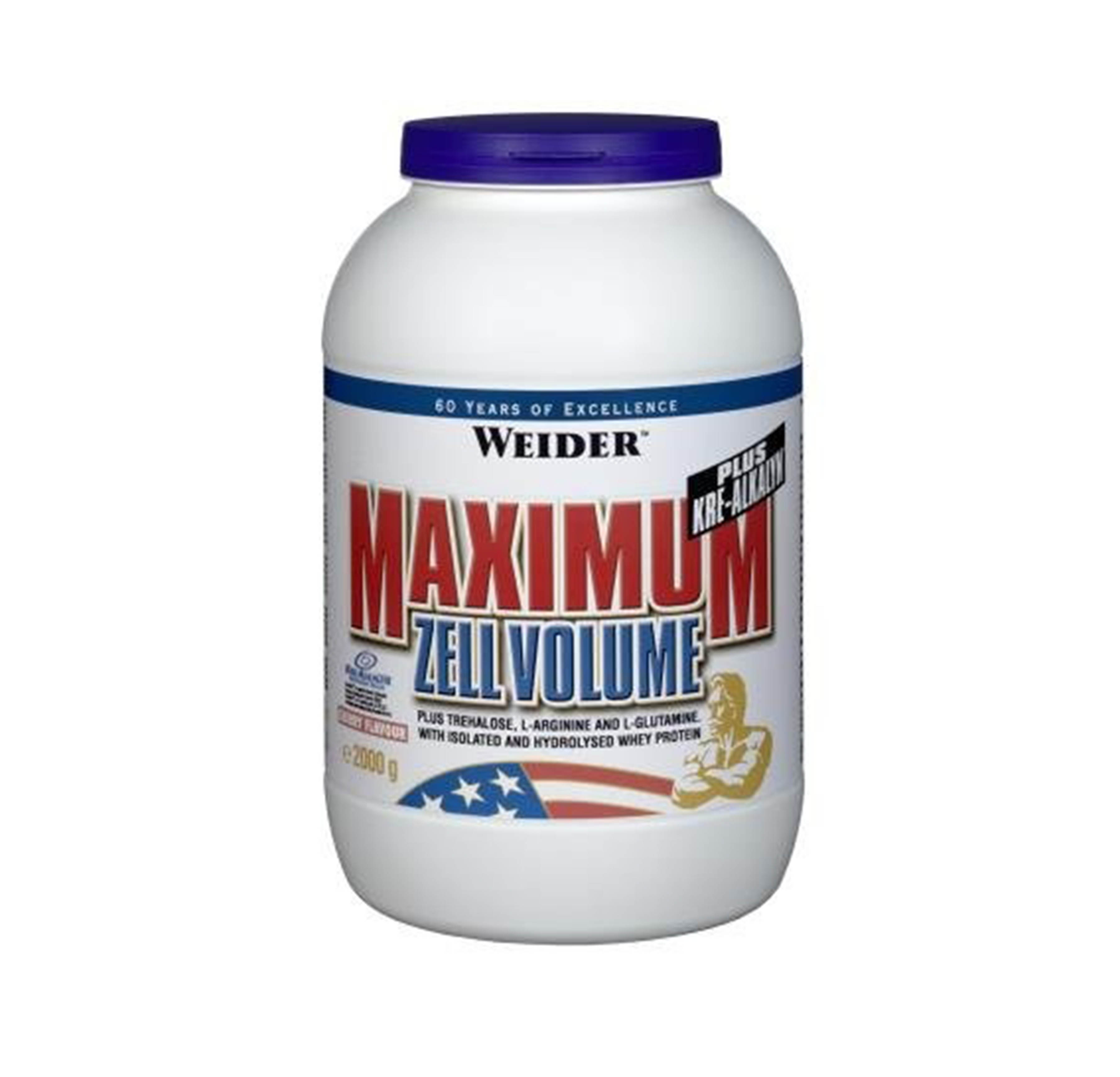 Weider Maximum Zell Volume 1,  4.4 lb  Orange 