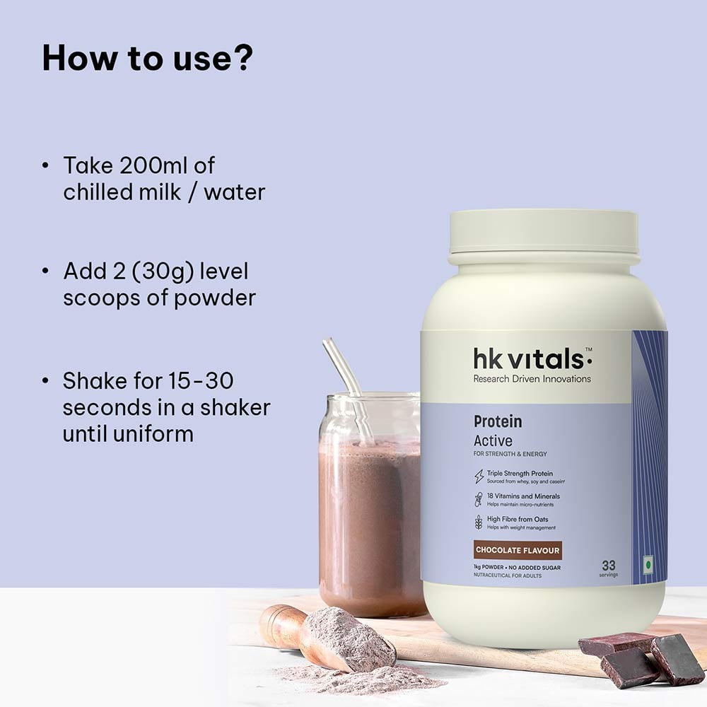 7 - HK Vitals Protein Active,  2.2 lb  Chocolate