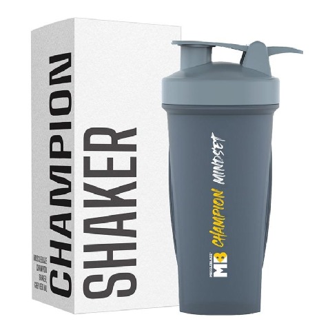 1 - MuscleBlaze Champion Shaker,  Grey  650 ml 