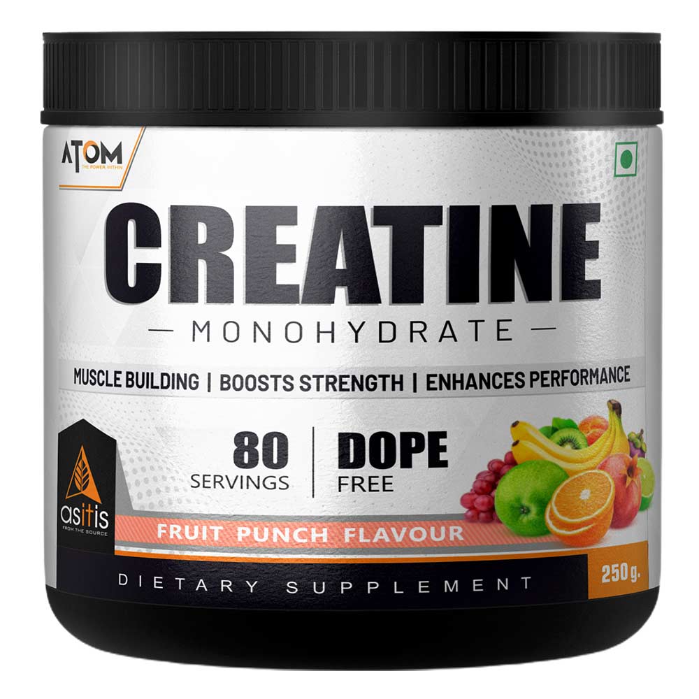 1 - AS-IT-IS Nutrition ATOM Creatine Monohydrate,  Fruit Punch  0.55 lb 