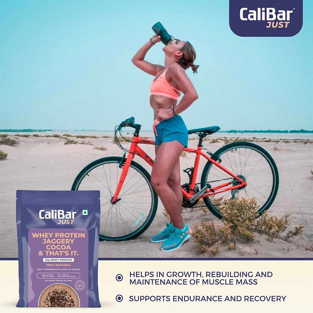 4 - Calibar Just Whey Protein,  1.54 lb  Chocolate 