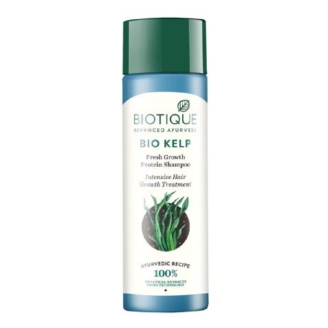 1 - Biotique Bio Kelp Protein Shampoo,  120 ml  Intensive Hair Growth Treatment 