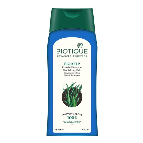1 - Biotique Bio Kelp Protein Shampoo,  400 ml  Intensive Hair Growth Treatment 
