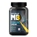 MuscleBlaze Omega 3 Fish Oil (1000 mg) with 180mg EPA and 120mg DHA, 90 capsules
