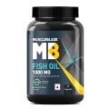 MuscleBlaze Omega 3 Fish Oil (1000 mg) with 180mg EPA and 120mg DHA, 60 capsules