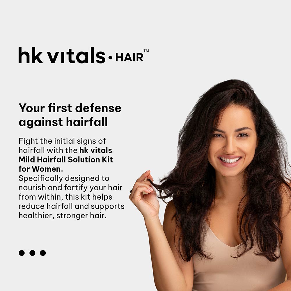 2 - HK Vitals Hair Regrowth Solution Kit,  Women  Mild
