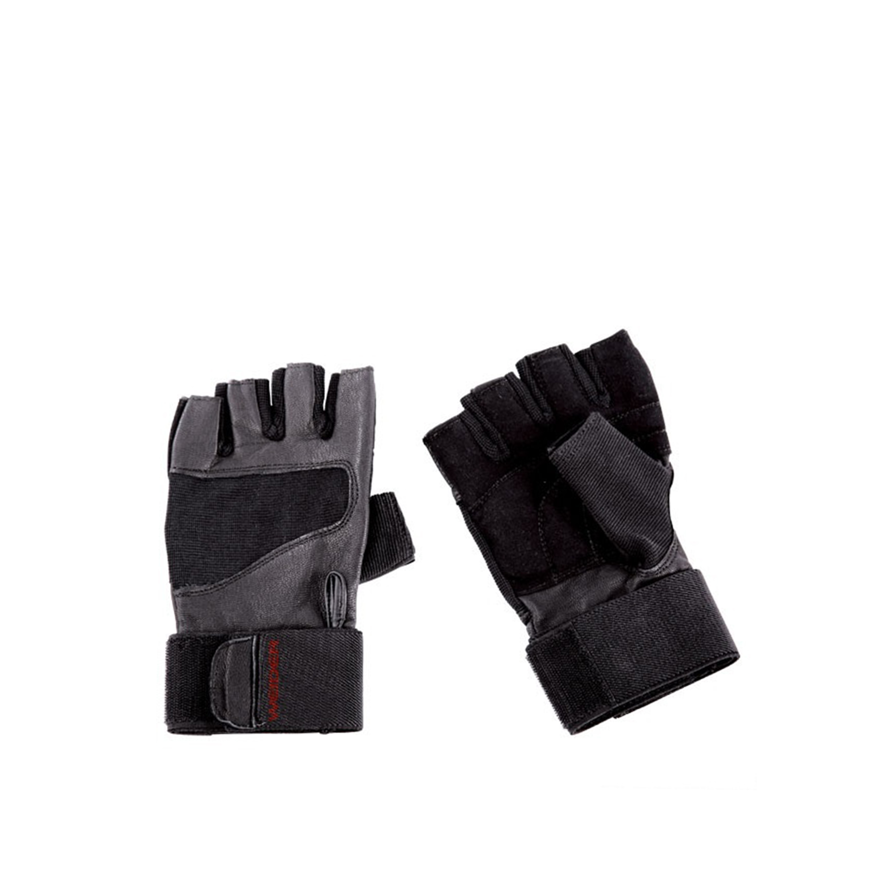 Weider Pro Wrist Wrap Training Gloves,  Black  Small/Medium 