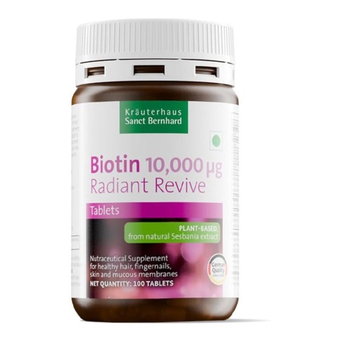 1 - Krauterhaus Sanct Bernhard Biotin Radiant Revive,  100 tablet(s)  Unflavoured 