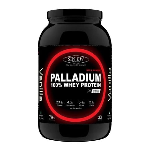 Sinew Nutrition Palladium 100% Whey Protein, 2.2 lb Vanilla