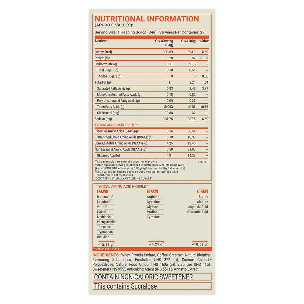 2 - Fuel One Whey Iso-Max Powder,  2.2 lb  Mango 